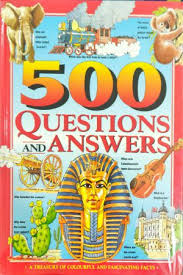 500 question answer , a treasury of colourful and fascinating facts