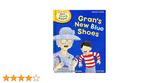 Grans new blue shoes