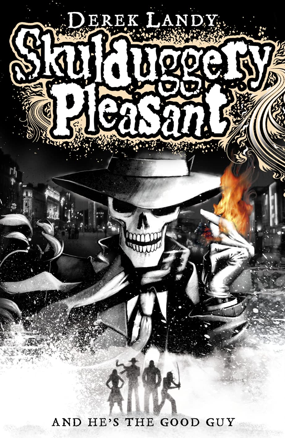 Skulduggery Pleasant and he's the good guy