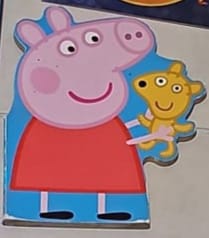 Fancy Story Board Book - Peppa pig