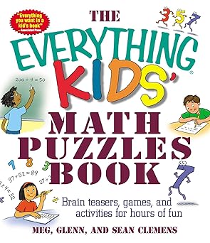 Everything Kids' Math Puzzles Book