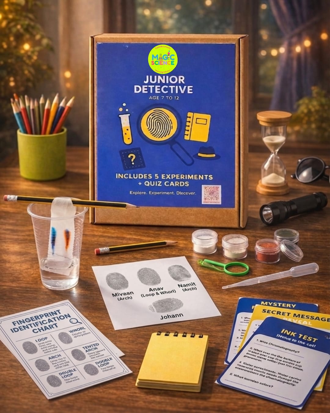 Junior Detective Box - STEM activity