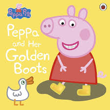 Peppa  and her golden boots