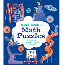 Kids book of math puzzle